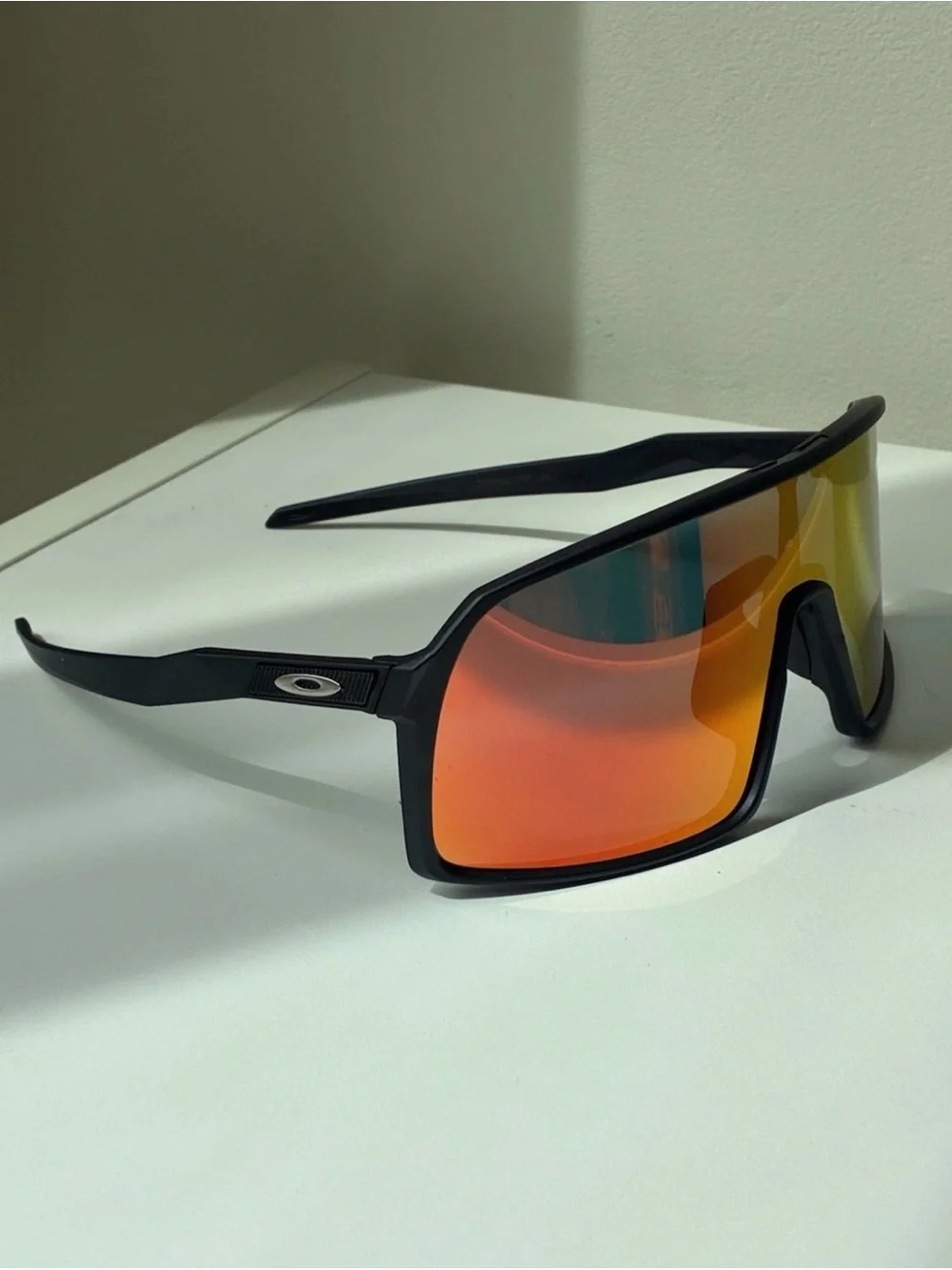 Oakley Sport Sunglasses Black Frame Orange Lens